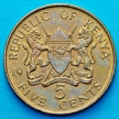 Монета Кения 5 центов 1990 год.