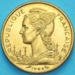Монета Коморские острова 10 франков 1964 год.