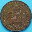 Монета Коморские острова 5 сантим 1891 год. Рог и Фасции