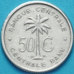 Монета Бельгийское Конго (Руанда-Урунди) 50 сантим 1954 год. VF.