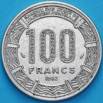 Конго 100 франков 1982 год.