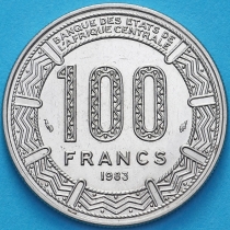 Конго 100 франков 1983 год.