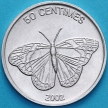 Монета Конго 50 сантим 2002 год. Горила.