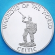 Монета Конго 10 франков 2010 год. Кельтский воин.
