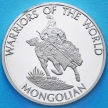 Монета Конго 10 франков 2010 год. Монгольский воин.
