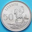 Монета Лесото 50 лисенте 1983 год. Всадник.