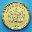 Монета Лесото 10 лисенте 1998 год. Ангорская коза.