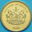 Монета Лесото 5 лисенте 1994 год.