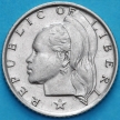 Монета Либерия 10 центов 1977 год.