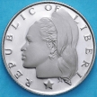 Монета Либерия 10 центов 1978 год. Proof