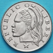 Монета Либерии 25 центов 2000 год.