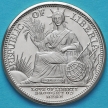 Монета Либерии 5 долларов 1997 год. Год свиньи.