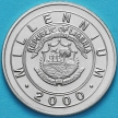 Монета Либерии 1 доллар 2000 год. Год дракона. KM# 612