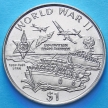 Монета Либерии 1 доллар 1997 год. Звезда 1939-1945.