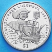 Монета Либерии 1 доллар 1999 год. Христофор Колумб