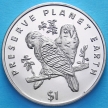 Монета 1 доллар 1996 год. Неразлучники, Либерия