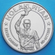 Монета Либерии 1 доллар 1993 год. Нолан Райан.