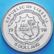 Монета Либерии 5 долларов 1998 год. Титаник.