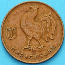 Мадагаскар Французский 1 франк 1943 год. №1