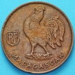 Монета Мадагаскар Французский 1 франк 1943 год