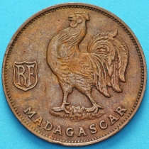 Мадагаскар Французский 1 франк 1943 год