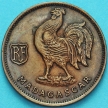 Монета Мадагаскар Французский 50 сантим 1943 год.
