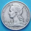 Монета Мадагаскара 5 франков 1953 год.