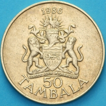 Малави 50 тамбала 1986 год. Малави 50 тамбала 1986 год.