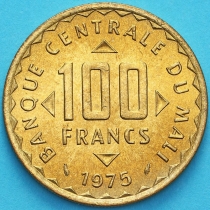 Мали 100 франков 1975 год. ФАО