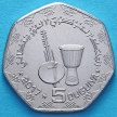 Монета Мавритании 5 угий 2017 год.