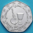 Монета Мавритания 5 угий 2018 год.