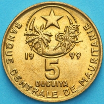 Мавритания 5 угий 1999 год.