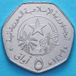 Монета Мавритании 5 угий 2017 год.