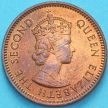Монета Маврикий 1 цент 1975 год.