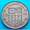 Монета Маврикий 1 рупия 1991 год.