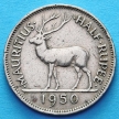 Монета Маврикия 1/2 рупии 1950 год. Олень