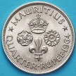Монета Маврикия 1/4 рупии 1964 год.