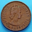 Монета Маврикия 5 центов 1959 год.