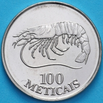 Мозамбик 100 метикал 1994 год. Лобстер