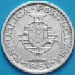 Монета Мозамбик Португальский 10 эскудо 1952 год. Серебро