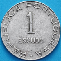 Мозамбик Португальский 1 эскудо 1936 год.