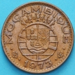 Монета Мозамбик Португальский 1 эскудо 1973 год.