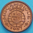 Монета Мозамбик Португальский 50 сентаво 1957 год.