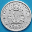 Монета Мозамбик Португальский 5 эскудо 1960 год. Серебро