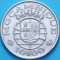 Мозамбик Португальский 10 эскудо 1968 год.
