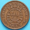 Монета Мозамбик Португальский 1 эскудо 1953 год.