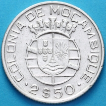 Мозамбик Португальский 2.5 эскудо 1938 год. №2
