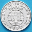 Монета Мозамбик Португальский 2.5 эскудо 1950 год.