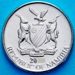 Монета Намибия 5 центов 2015 год. Алоэ.