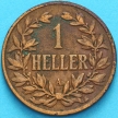 Монета Германской Восточной Африки 1 геллер 1905 год. А